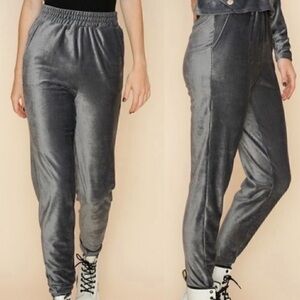 HYFVE Ribbed Velour Joggers